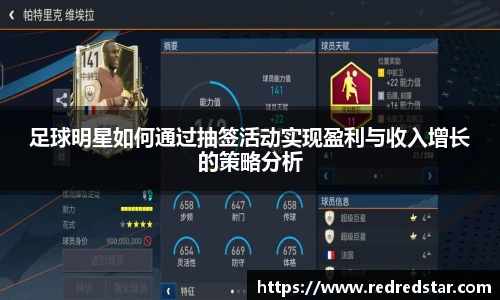 足球明星如何通过抽签活动实现盈利与收入增长的策略分析